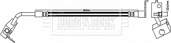 BORG & BECK Тормозной шланг BBH8098
